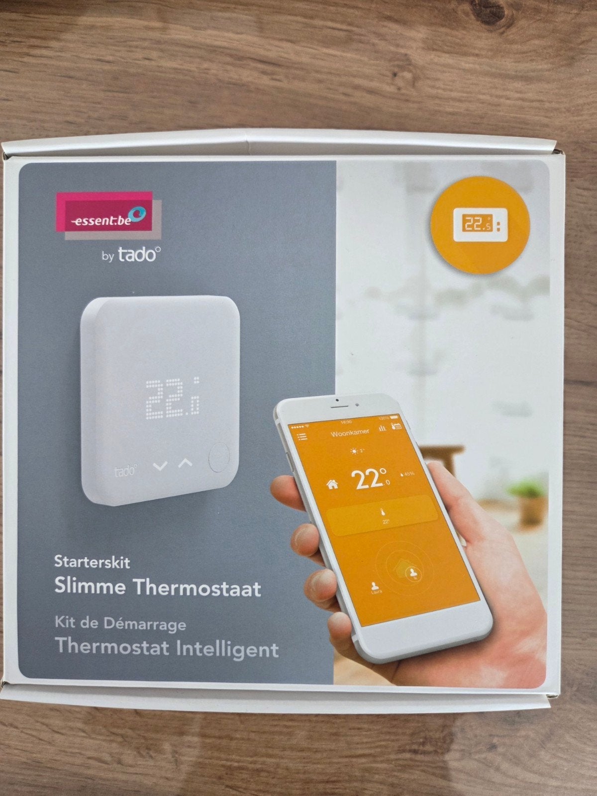 Tado Slimme Thermostaat, starterskit, Doe-het-zelf en Bouw, Verzenden, Slimme thermostaat