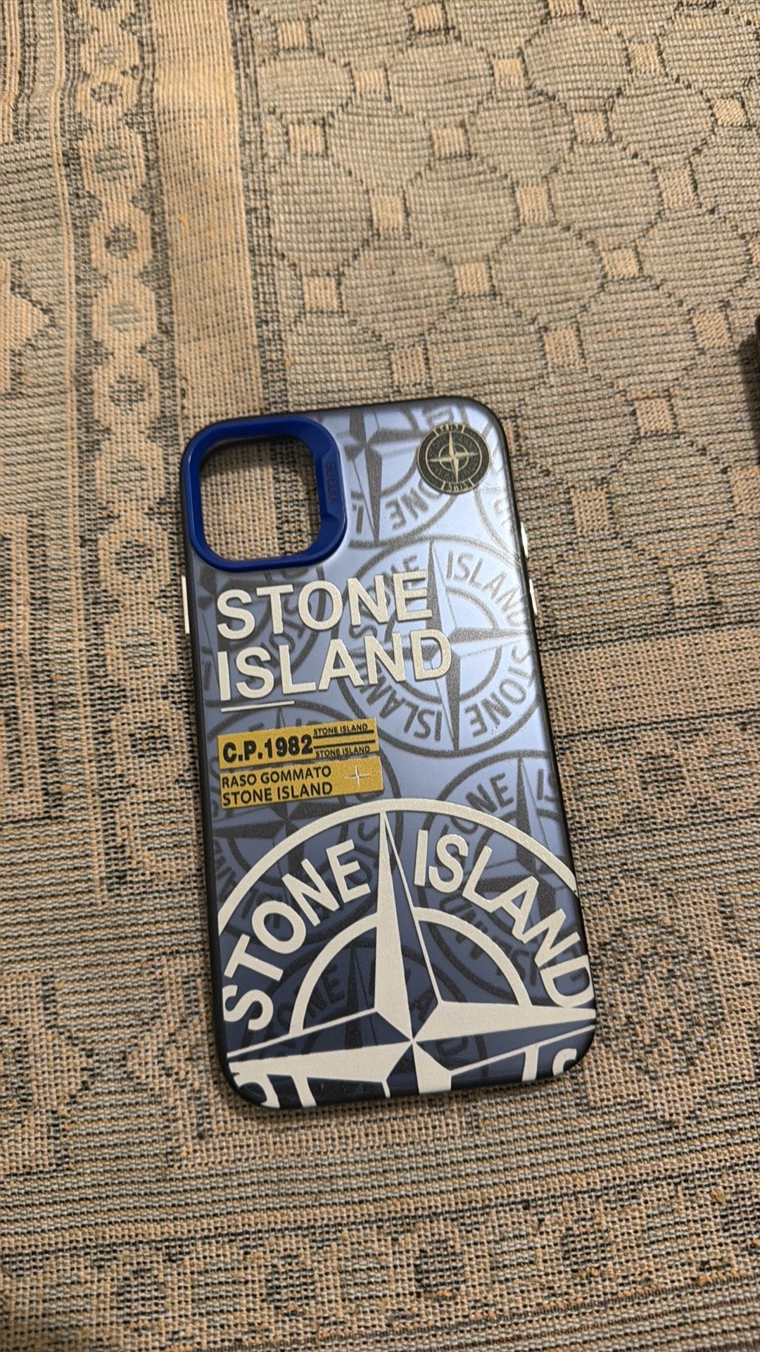 Stone island, Telecommunicatie, Mobiele telefoons | Hoesjes en Screenprotectors | Apple iPhone, Ophalen, Zo goed als nieuw, Stone Island
