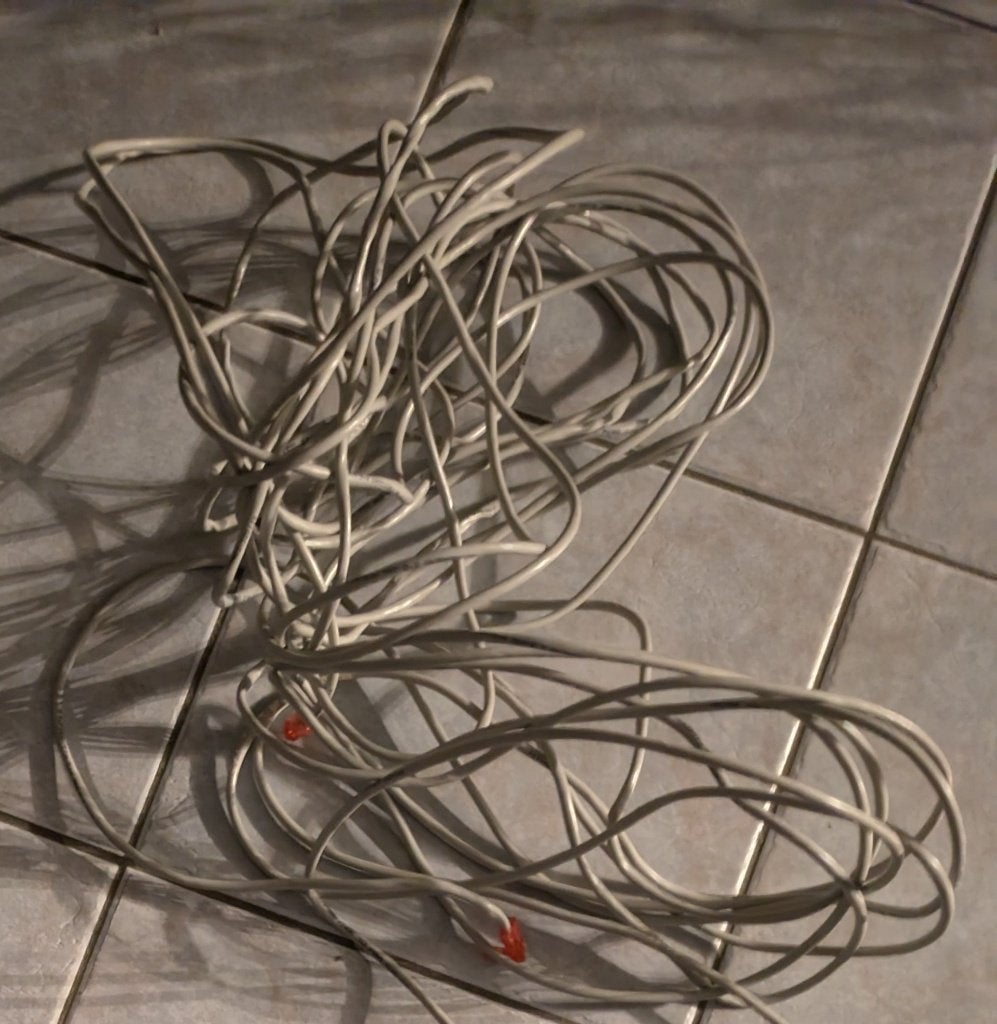 Câble de données de 20 m, Informatique & Logiciels, Pc & Câble réseau, Enlèvement, Comme neuf