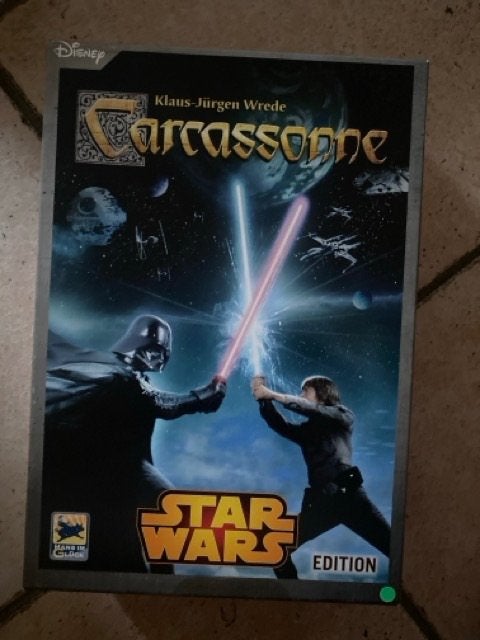 CARCASSONNE STAR WARS - zeldzame versie van de klassieker, Hobby en Vrije tijd, Verzenden