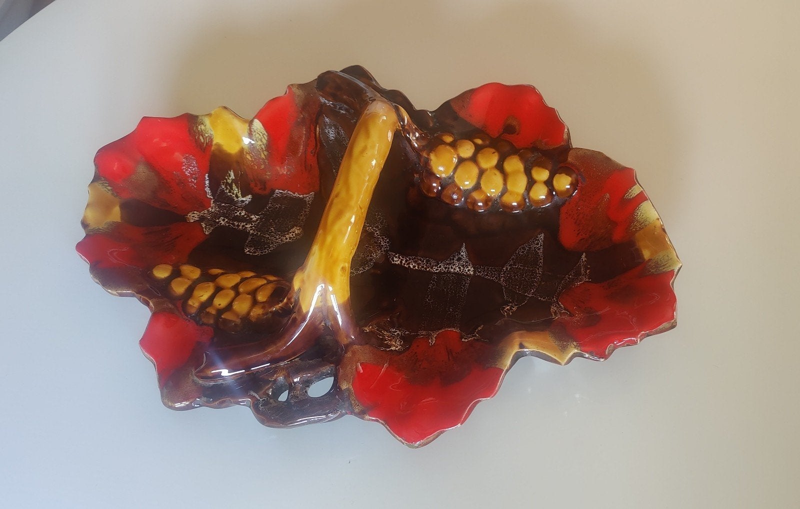 Vintage Vallauris fruitschaal (kunstkeramiek), Antiek en Kunst, Ophalen