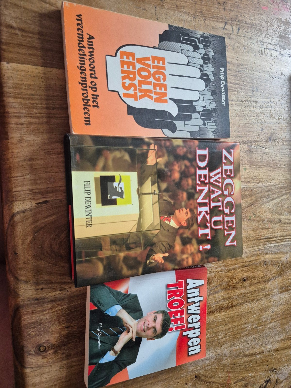 3 boeken van filip de winter waarvan zijn aller eerste 1990, Ophalen of Verzenden