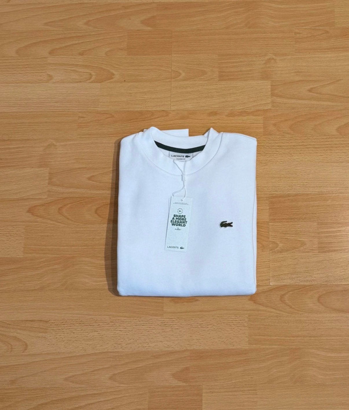Trui van Lacoste, Ophalen of Verzenden, Nieuw, Maat 48/50 (M), Wit