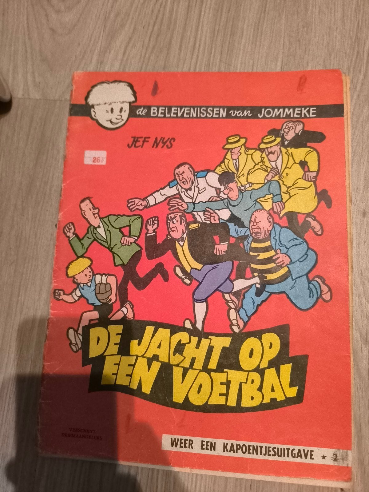 De belevenissen van Jommeke Kapoentjesuitgave 1959 stripreek, Livres, Humour, Enlèvement ou Envoi