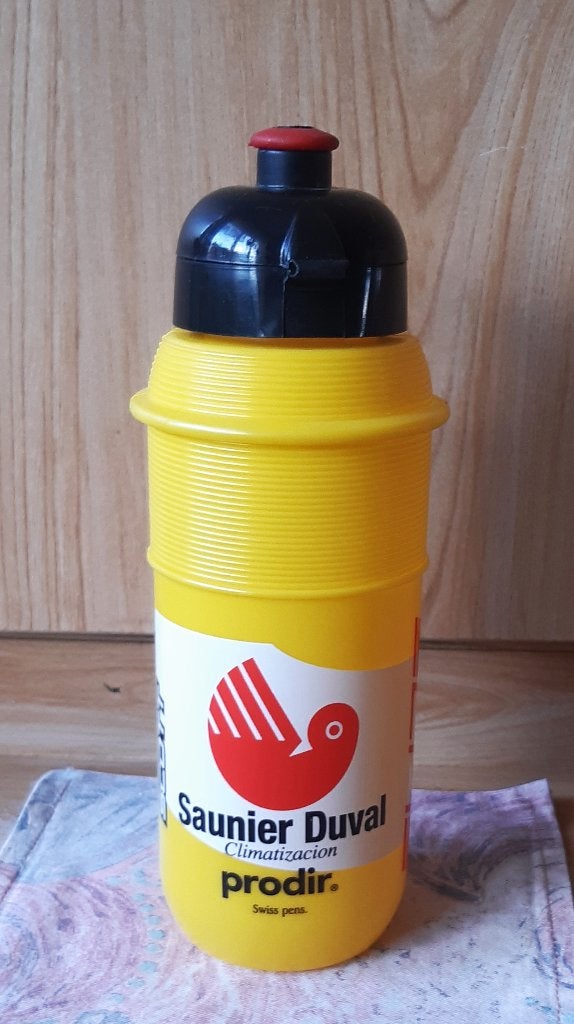 Wielrennen Cyclisme bidon drinkbus  TEAM SAUNIER DUVAL, Ophalen of Verzenden