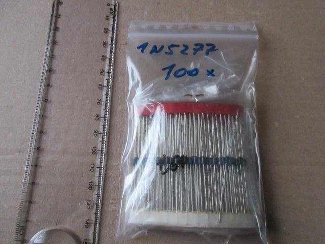 Veel 100x nieuwe 160v 1N5277B zenerdiodes, Ophalen of Verzenden, Nieuw