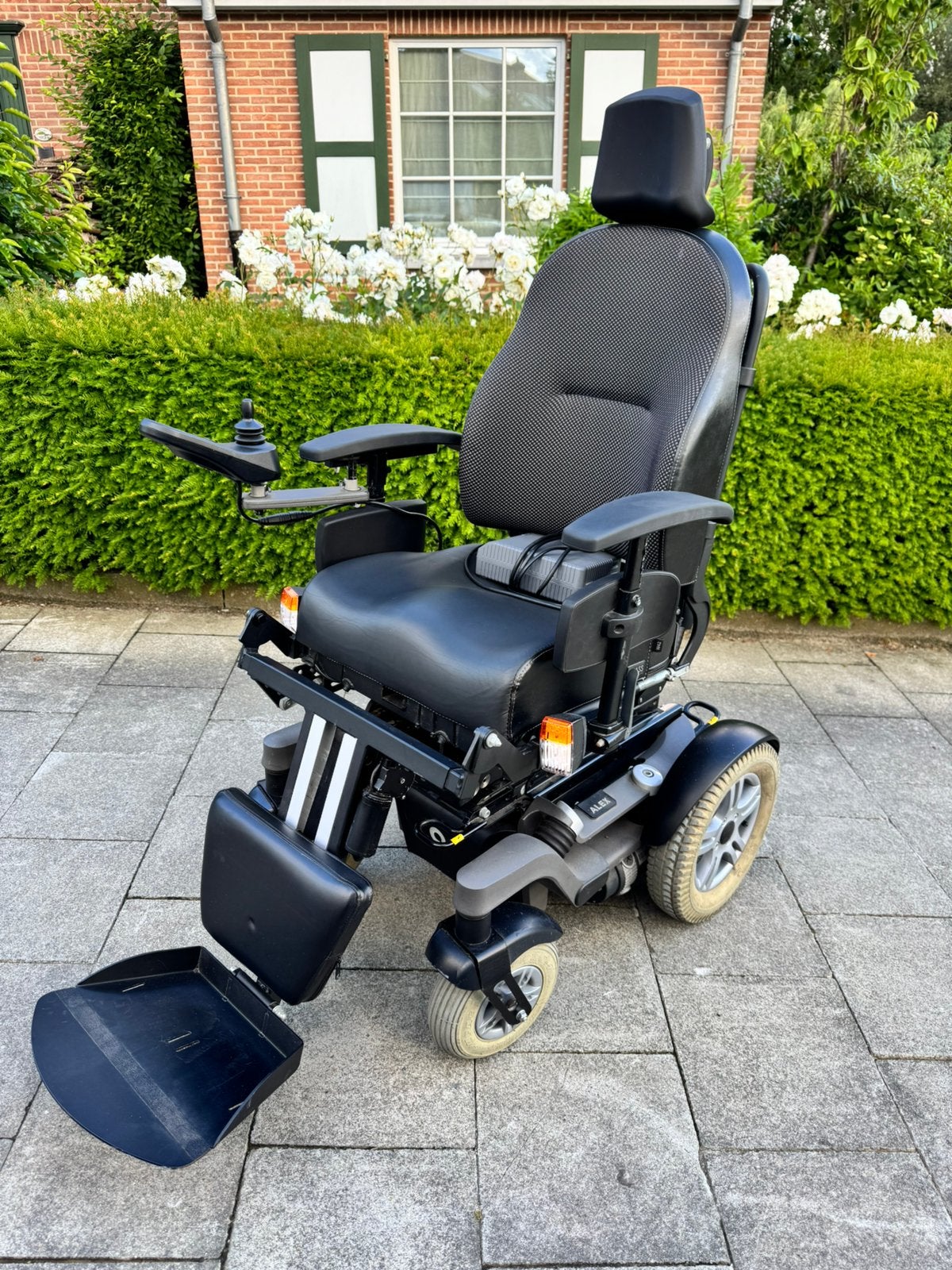Fauteuil roulant électrique Alex Handicare You-Q, Enlèvement ou Envoi, Pliant, Comme neuf, Fauteuil roulant électrique