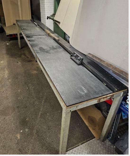 Doorvoertafel 4 meter, aanslag, liniaal, hoogteverstelling, Bricolage & Construction, Outillage | Pièces de machine & Accessoires