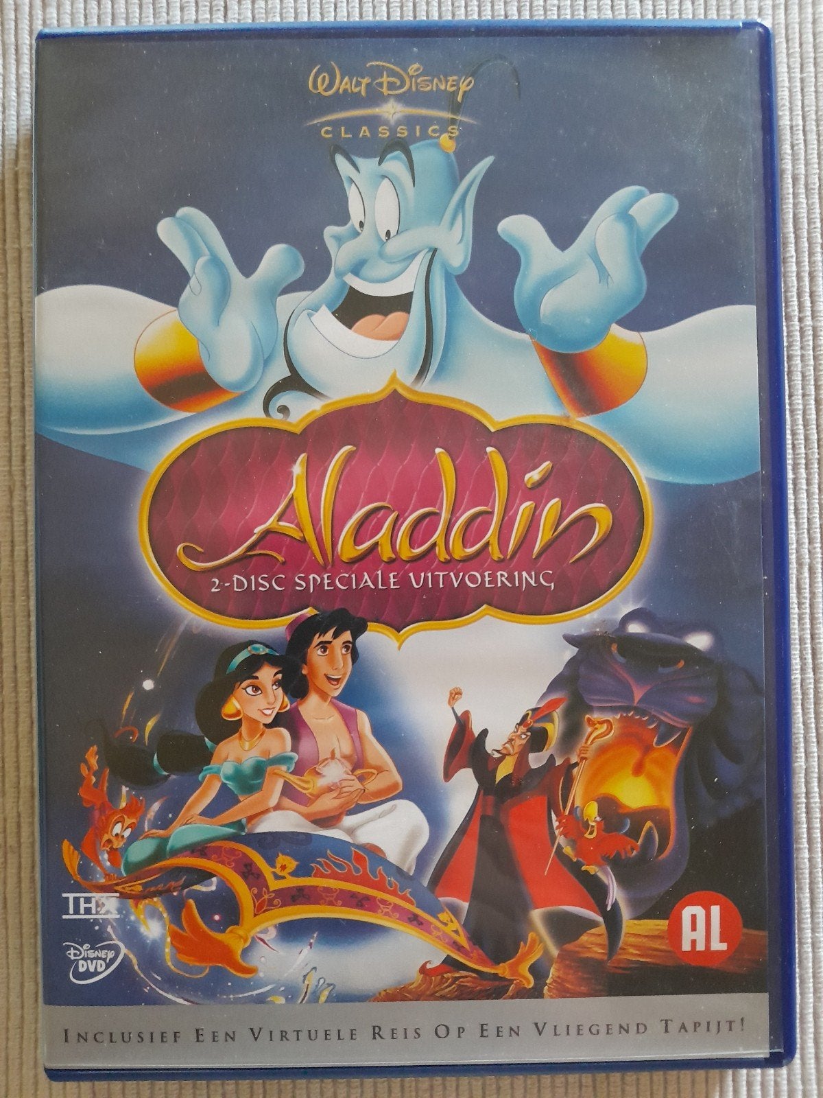 Aladdin , 2 disc special edition, Bonusmateriaal, Tekenfilm, Nederlands, Ophalen of Verzenden