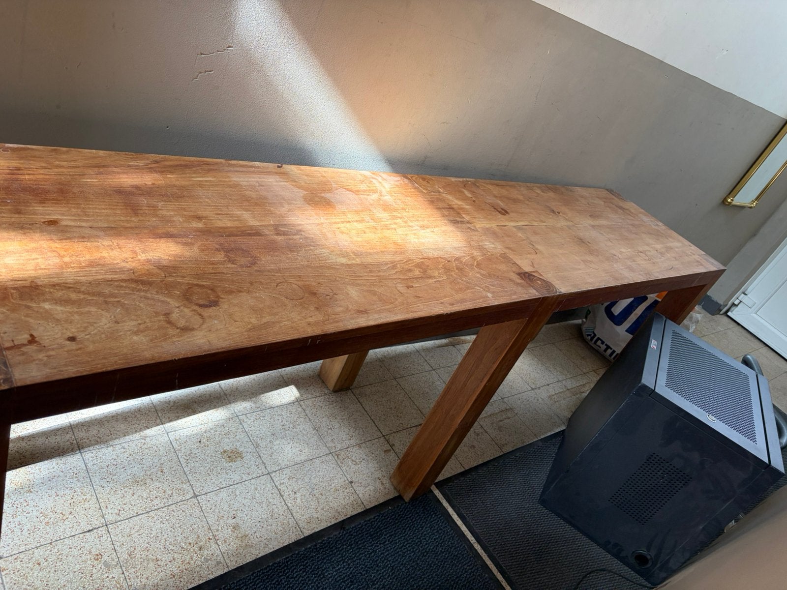 Table en bois 225/50, Ophalen, Gebruikt, 200 cm of meer, 50 tot 100 cm