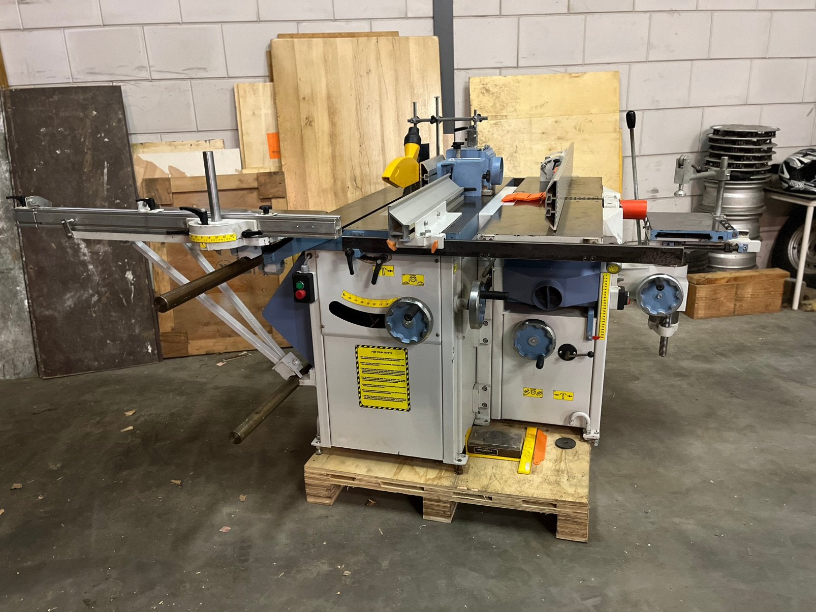 Bernardo houtcombine zaag toupie schaaf alt. Robland, Doe-het-zelf en Bouw, Gereedschap | Zaagmachines, Gebruikt, Ophalen