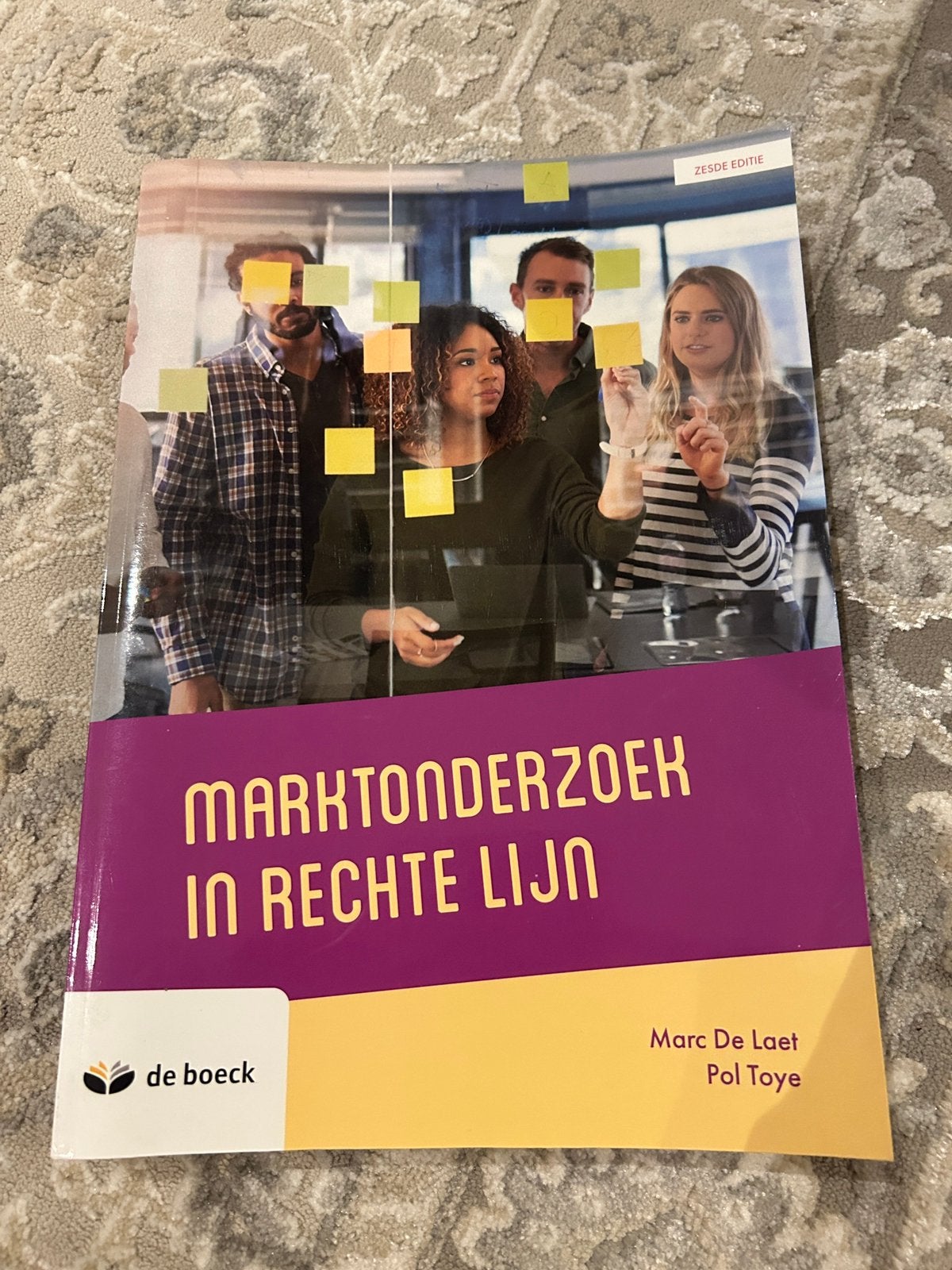 Marktonderzoek in rechte lijn de laet, Boeken, Ophalen of Verzenden, Nieuw