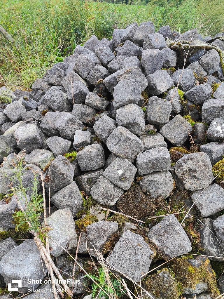 Pierre bleue belge, Utilisé, Autres types, 10 m²² ou plus, Enlèvement