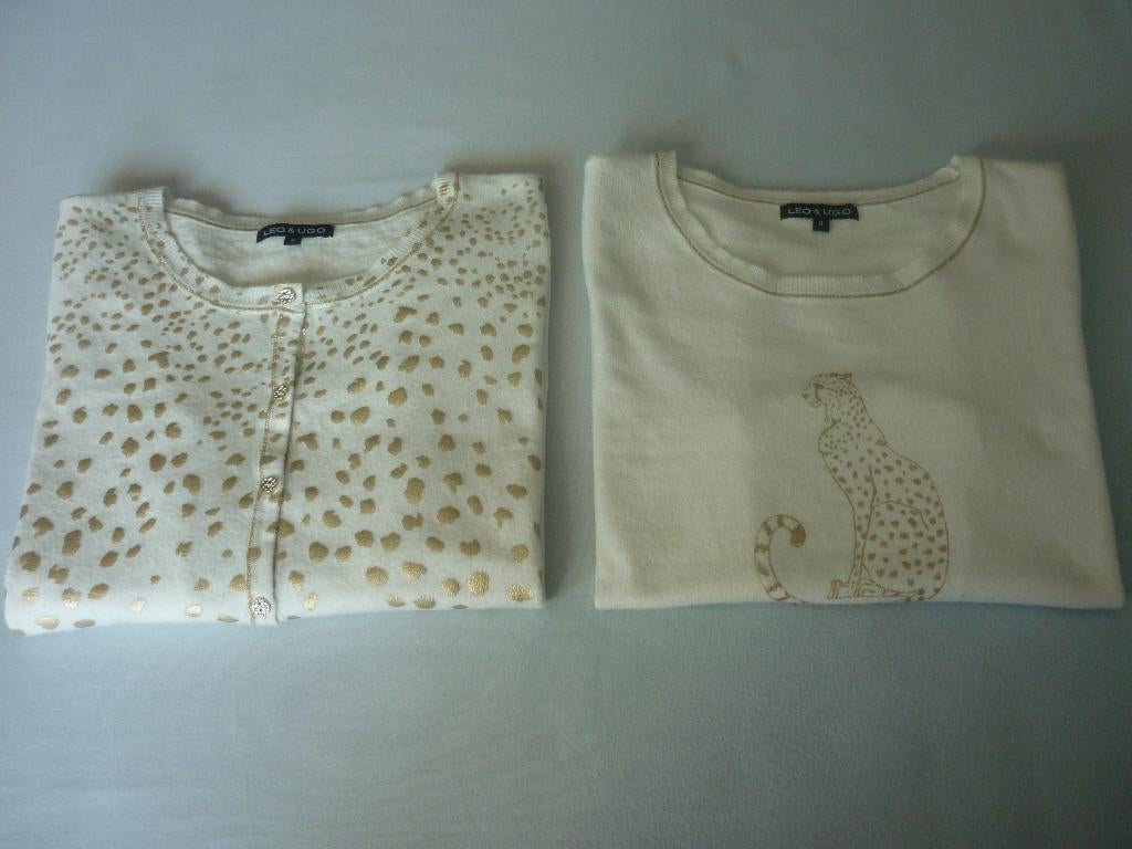 Viscose-Nylon Twinset Leo & Ugo, Taille 42/44 (L), Leo & Ugo, Enlèvement ou Envoi, Autres couleurs