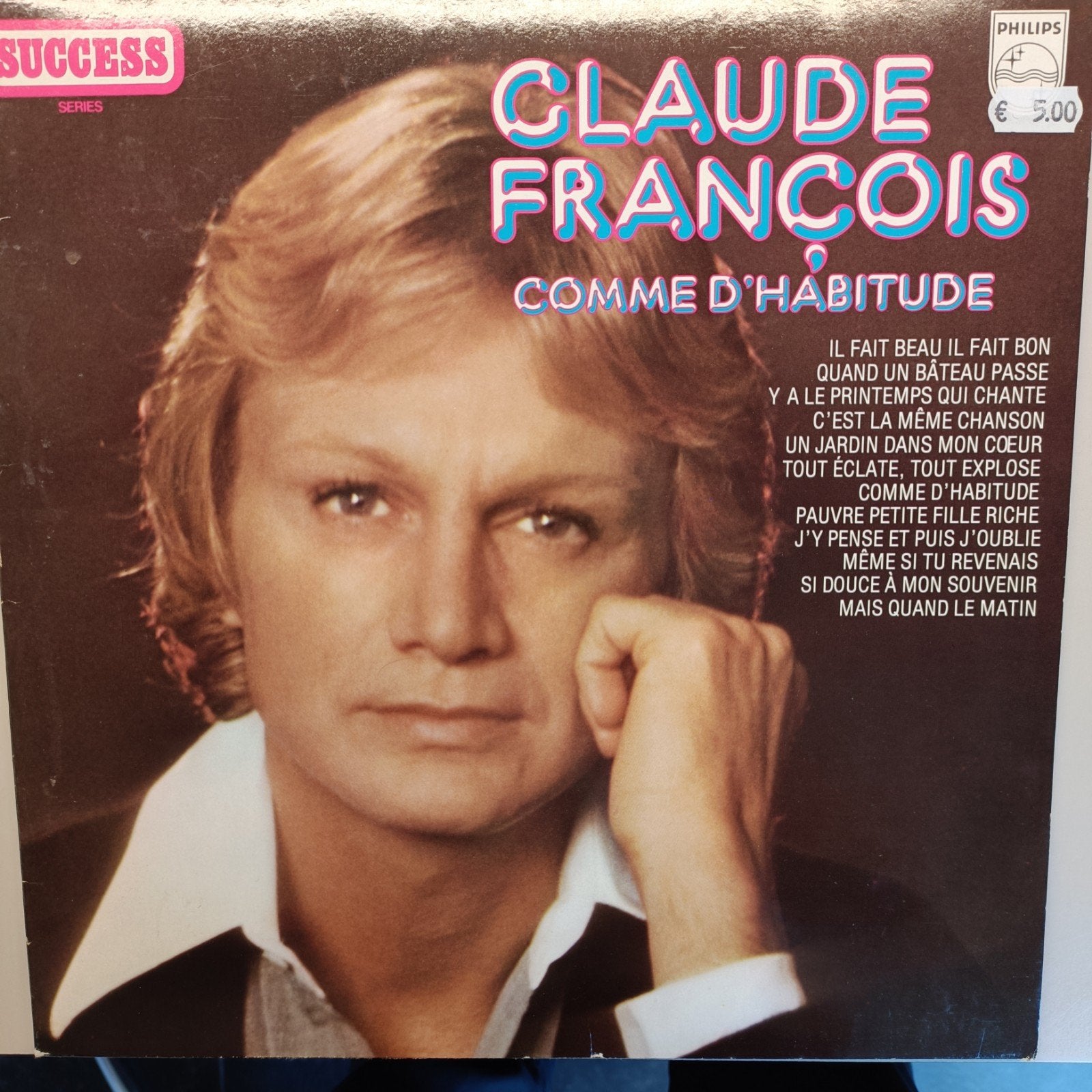 Lp Claude François - Comme D'Habitude, Ophalen of Verzenden, LP