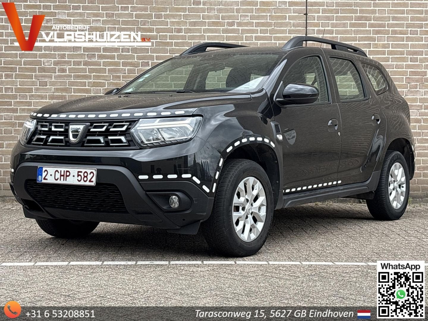 Dacia Duster 1.5 Blue dCi | € 7.400,- NETTO! | Airco | Cruis, Auto's, Dacia, Duster, Zwart, Bedrijf, SUV of Terreinwagen