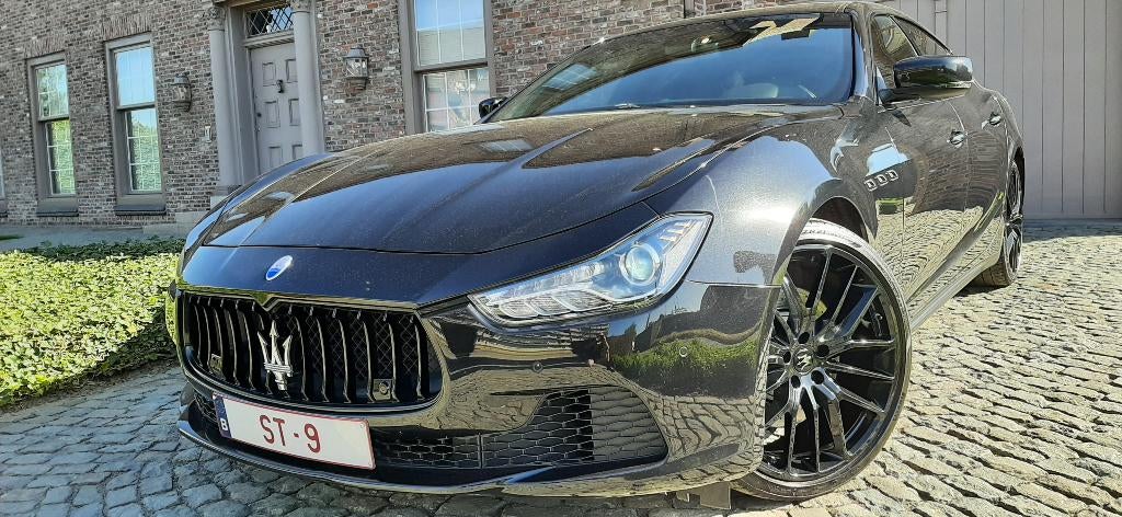 Maserati Ghibli D 175K 1/16 Eur6b Elek Koff H/K 21" Full KVV, Auto's, Maserati, Automaat, 4 deurs, Leder, Particulier
