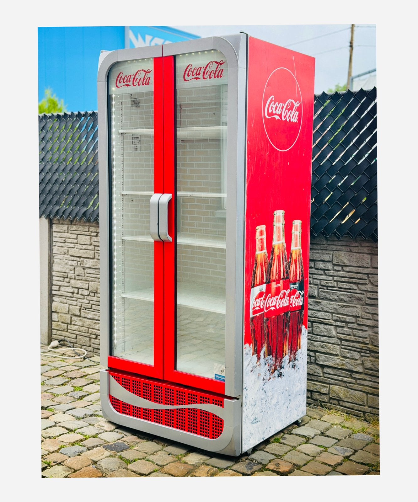 Double Frigo coca - cola drankekoelkast, Electroménager, Enlèvement, Comme neuf