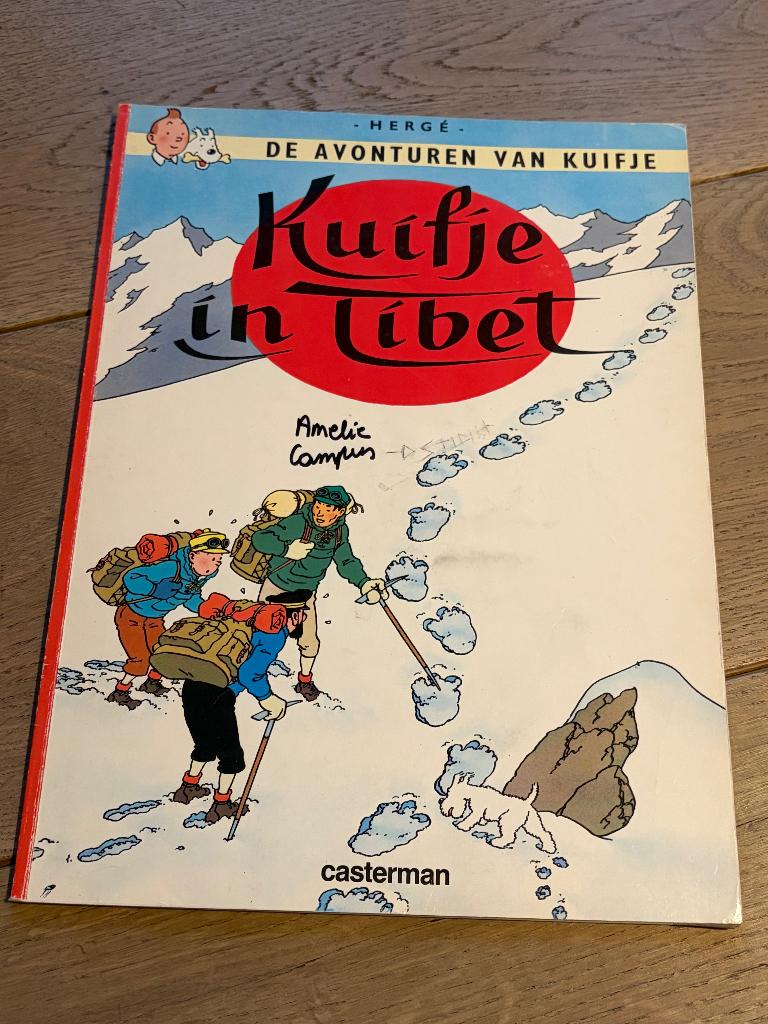 Kuifje - In Tibet, Boeken, Eén stripboek, Ophalen of Verzenden, Gelezen, Herge