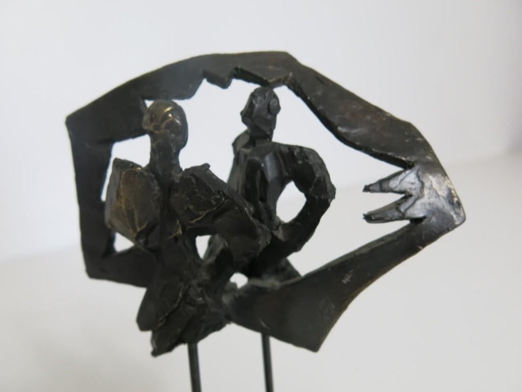 sculpture de Bernadette Leijdekkers Image en miroir signée, Enlèvement ou Envoi