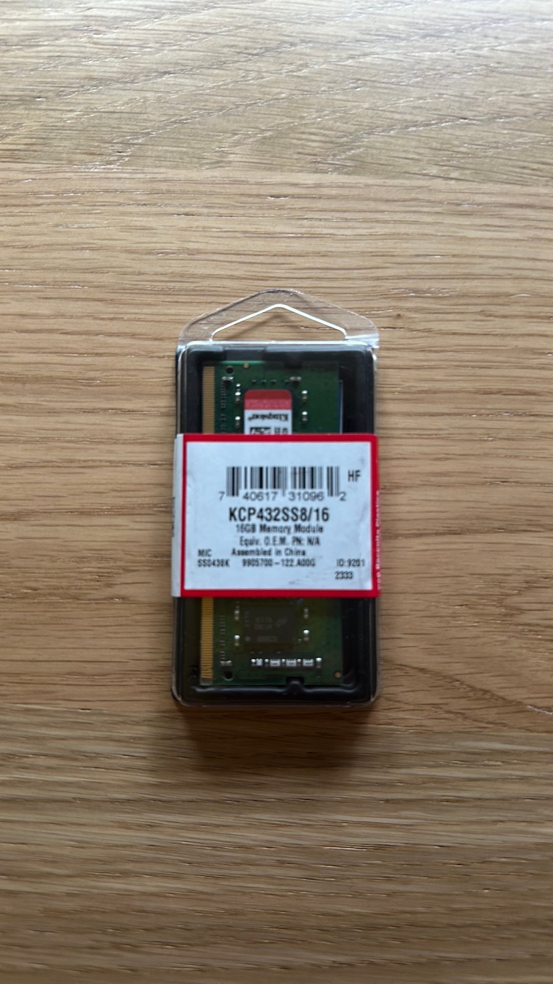 Ram ddr4 16Gb neuve, Computers en Software, Ophalen, Zo goed als nieuw, DDR4