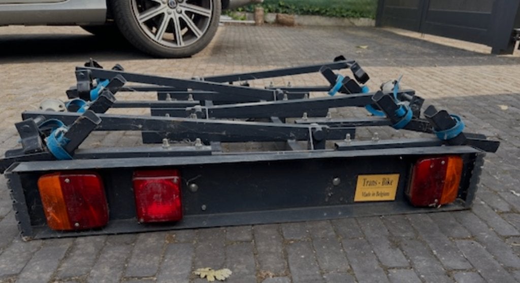Fietsenrek (4 fietsen), Fietsen en Brommers, Ophalen, Gebruikt