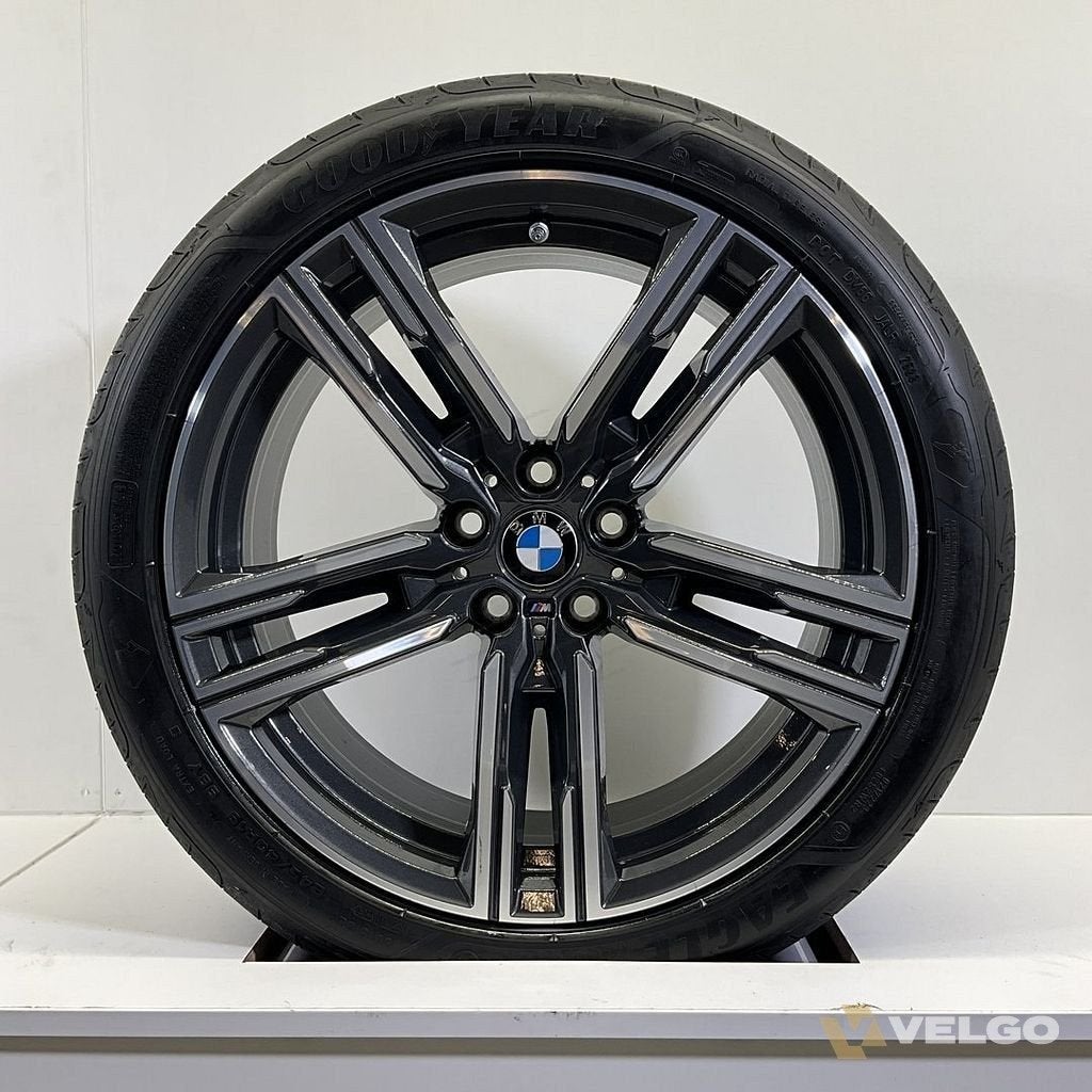 BMW 5 SERIE G30 G31 8 SERIE G14 G15 G16 BREEDSET VELGEN + ZO, Auto-onderdelen, 19 inch, -, -, Banden en Velgen