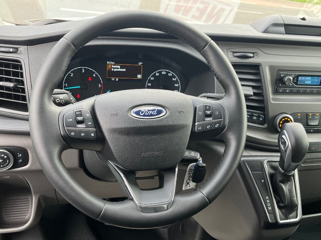 ford transit l3h2 130pk 2023 90km automaat full/option, Auto's, https://public.car-pass.be/vhr/00e1b952-166d-4015-8861-09ac4f87178b