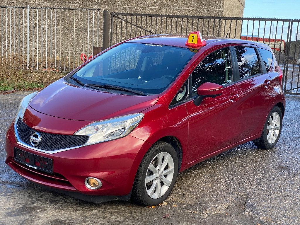 Nissan Note 1.2 DIG-S Tekna Sport Pack CVT automatique, Autos, Rouge, Achat, Euro 6, Entreprise