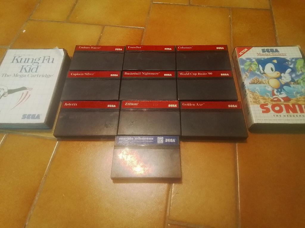 Lot de 12 jeux sega master system 55 euros le tout, Consoles de jeu & Jeux vidéo, Enlèvement, Utilisé, Master System