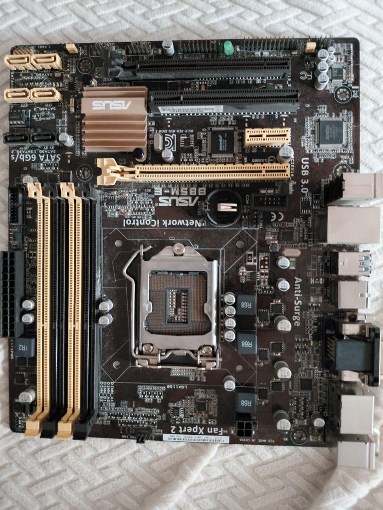 ASUS B85 M-G, Gebruikt, DDR3, Ophalen of Verzenden, Micro-ATX