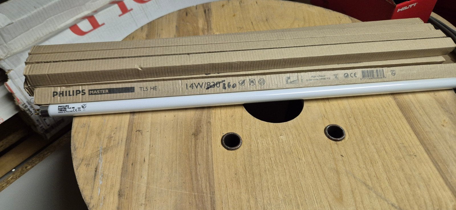 Lot 7 tubes néon Philips MASTER TL5 HE 14W 840 55cm, Enlèvement, Neuf