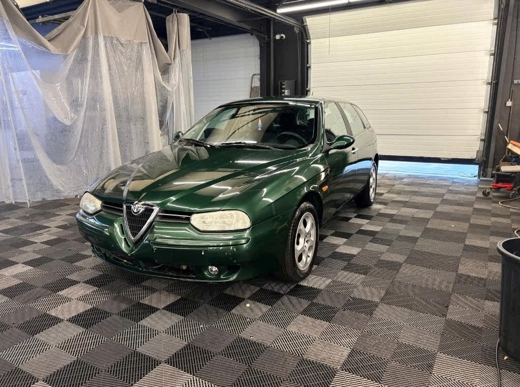 Alfa romeo benzine manueel eur3 187282KM, Auto's, 4 cilinders, Bedrijf, Groen, 5 zetels
