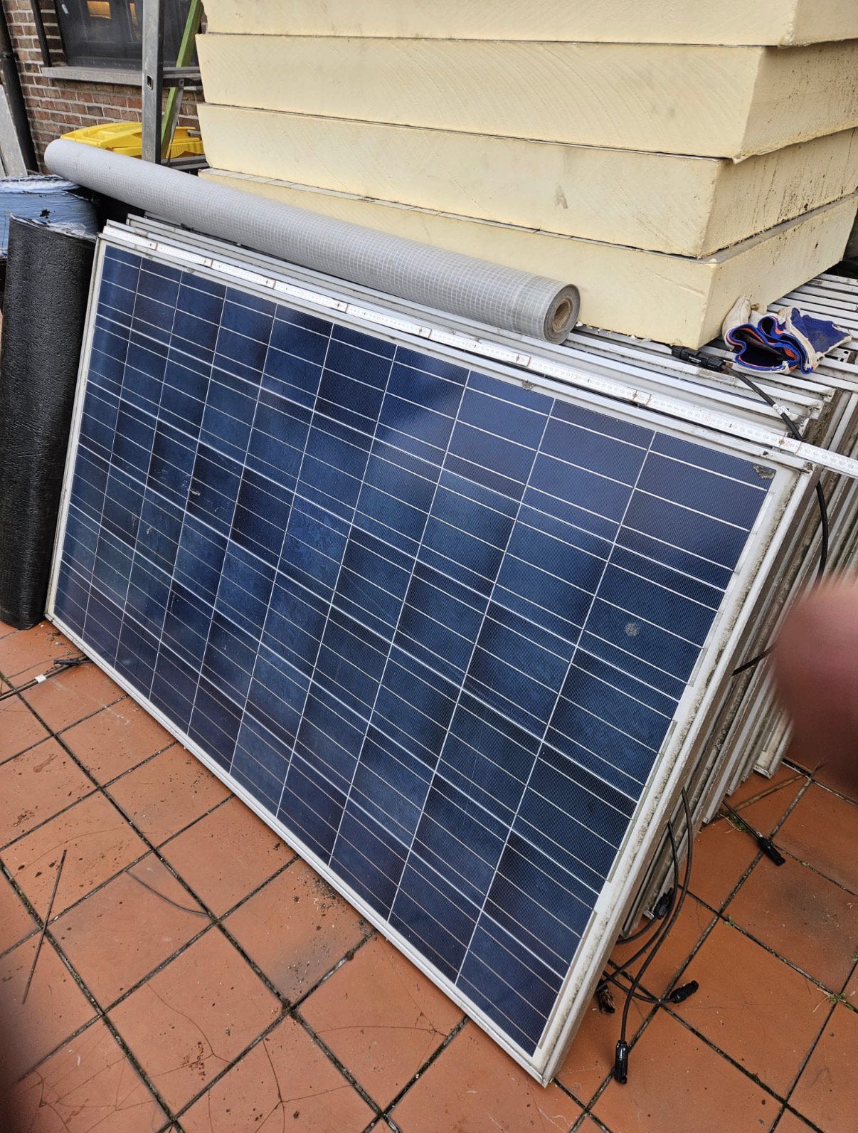 16 zonnepanelen, Ophalen, Gebruikt