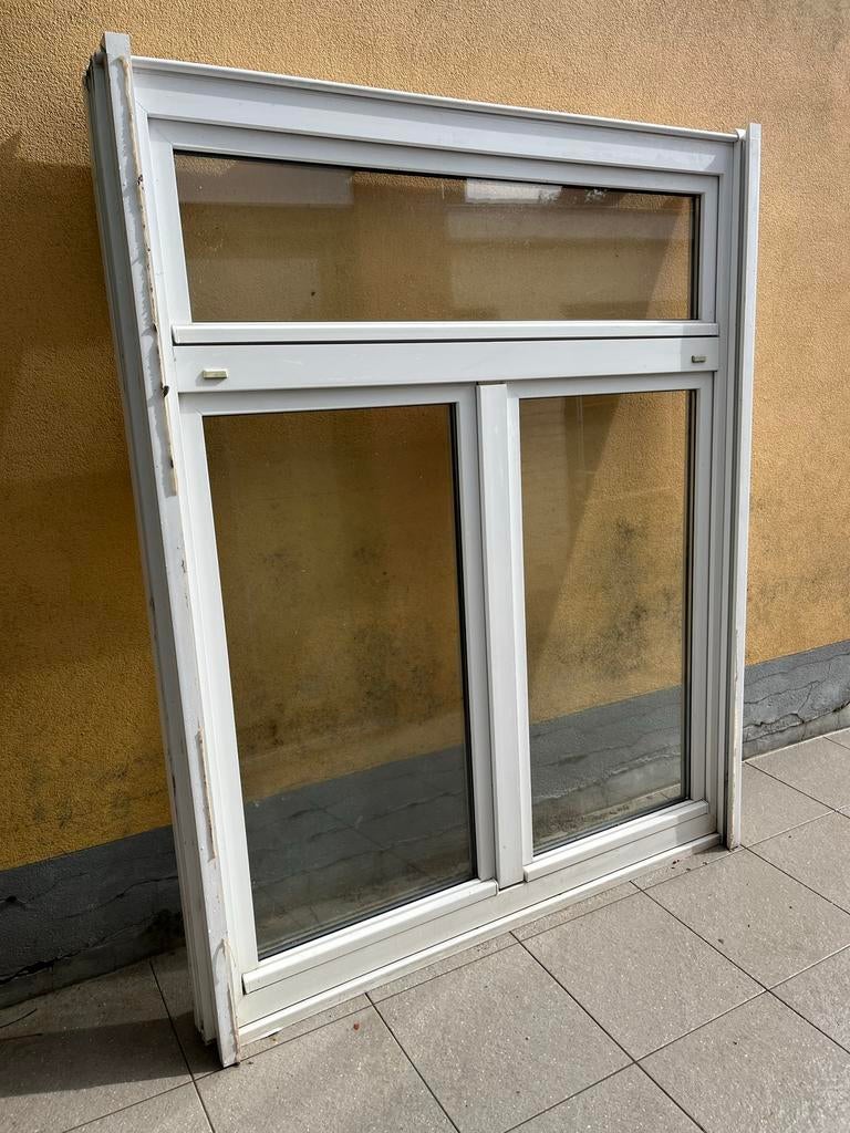 Raam met hoogrendementsglas, Doe-het-zelf en Bouw, Ophalen, Gevelraam of Ruit, Gebruikt, 160 cm of meer