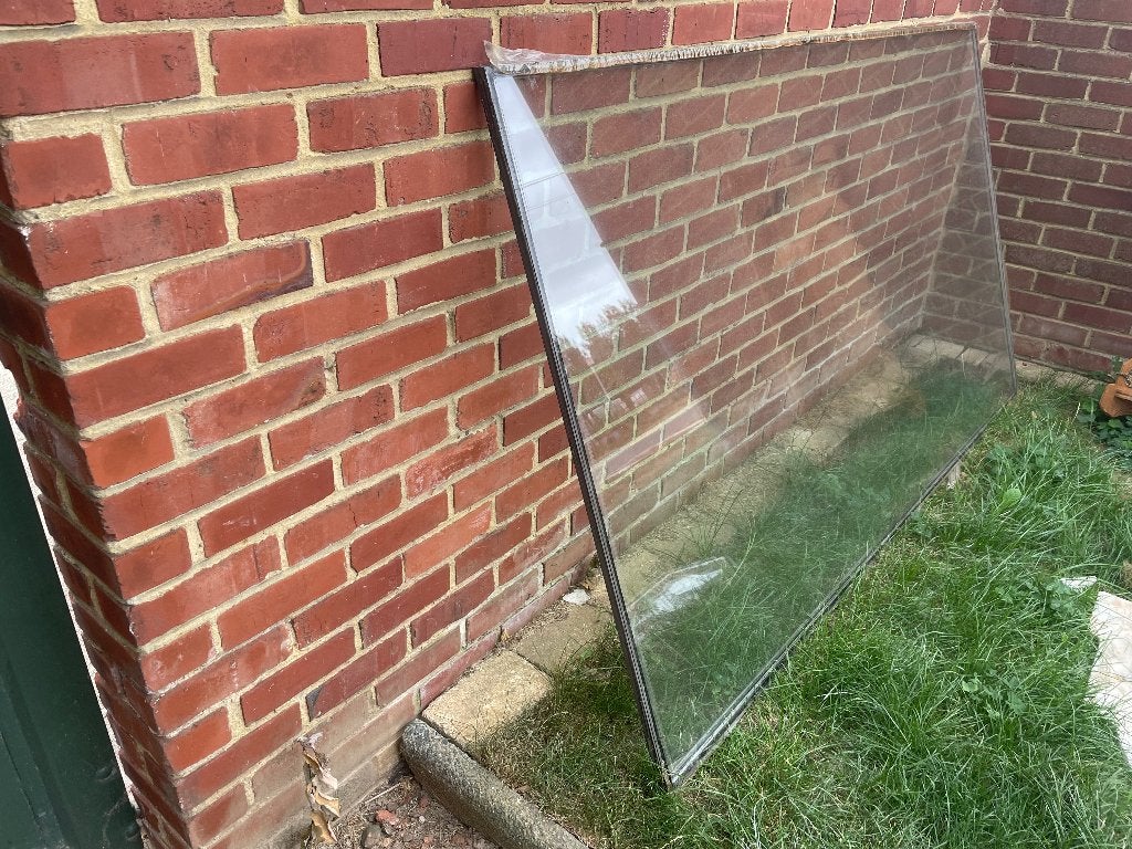 Raam gratis, Ophalen, Gevelraam of Ruit, Gebruikt, 80 tot 120 cm