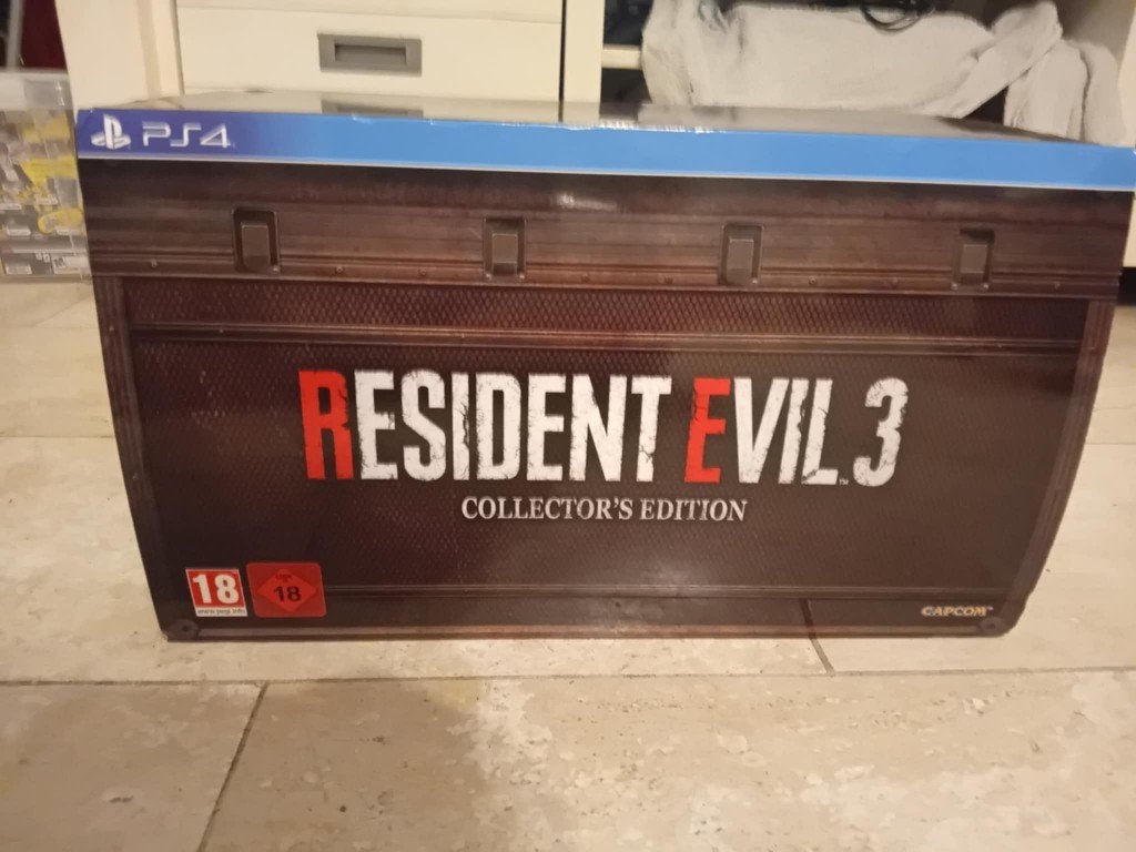 Resident Evil 3 Collectors Edition voor Ps4 / Ps5, Ophalen, Vanaf 18 jaar, Overige genres, 1 speler