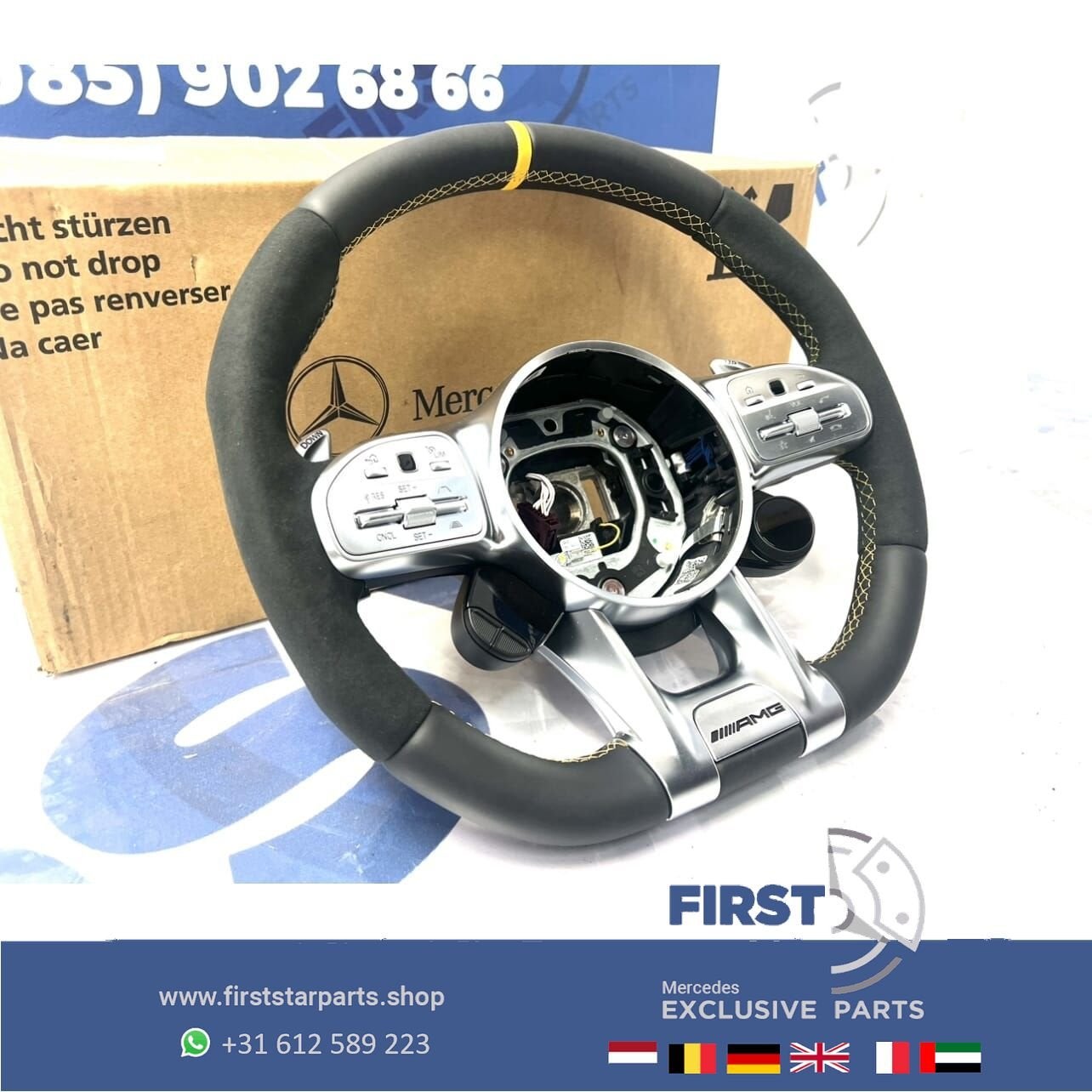2024 AMG STUUR W177 W118 W205 W213 W253 W223 W468 W257 A45 C, Autos : Pièces & Accessoires, Commande, Utilisé, -, -, Enlèvement ou Envoi