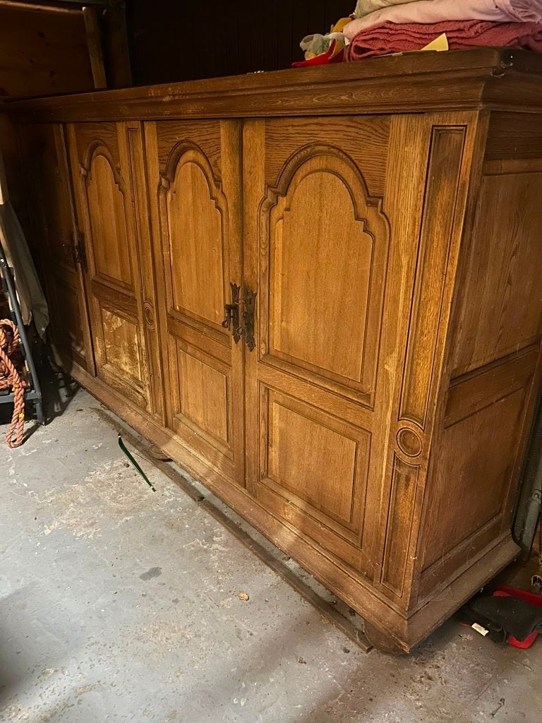 GRATIS !  Kledingkast Franse stijl, Antiek en Kunst, Ophalen