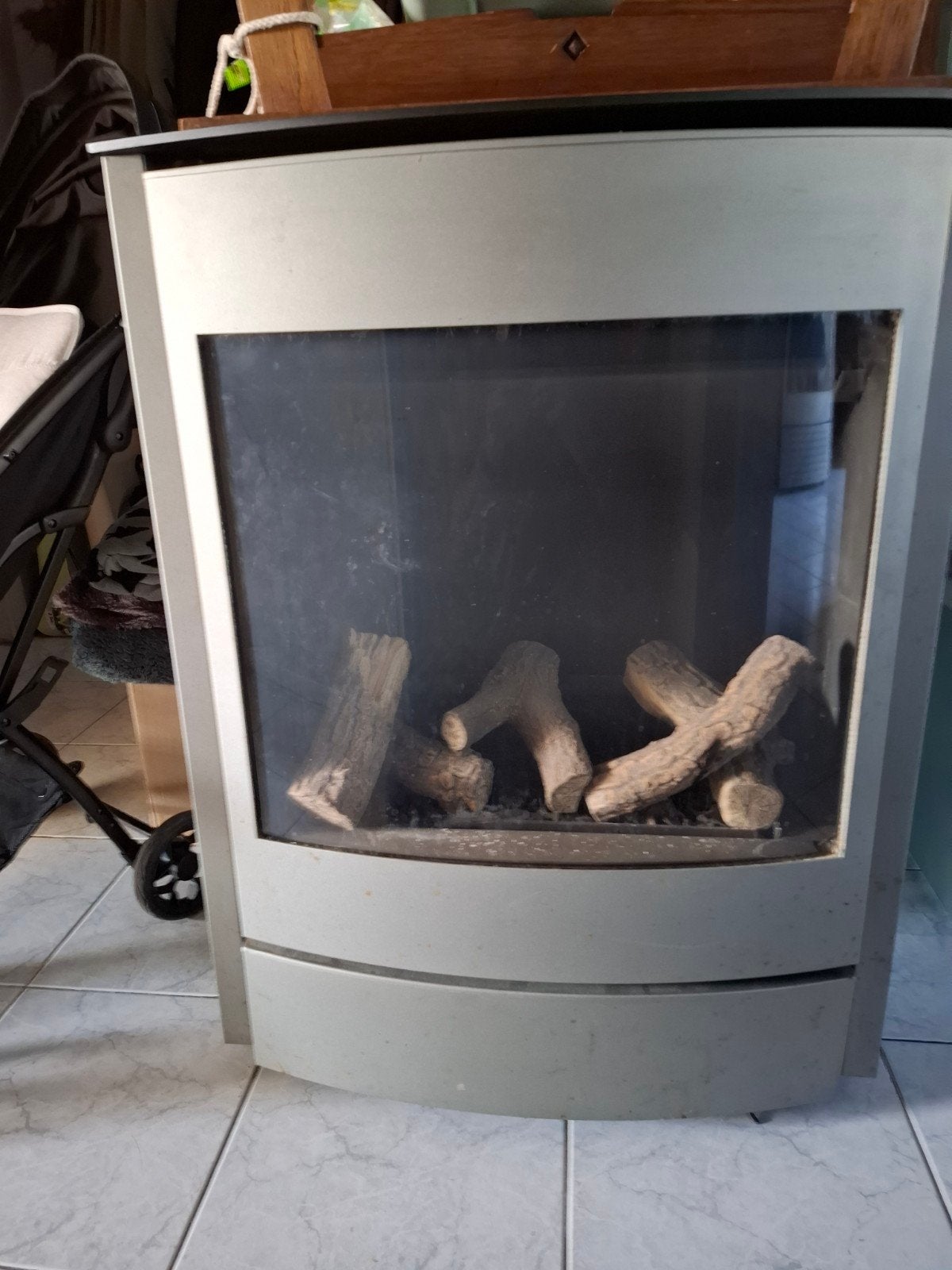 gaskachels, Ophalen, Gebruikt, Gas, Vrijstaand