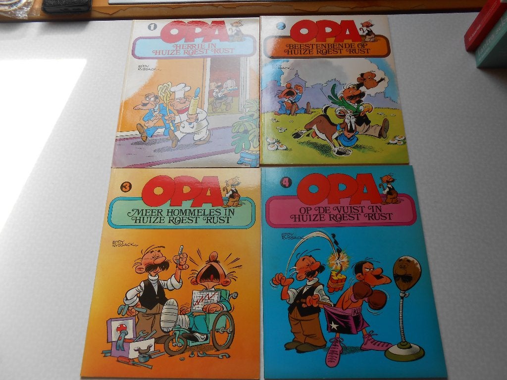 Volledige reeks OPA 1 ste druk. 1978/1981, Eén stripboek, Ophalen of Verzenden, Nieuw