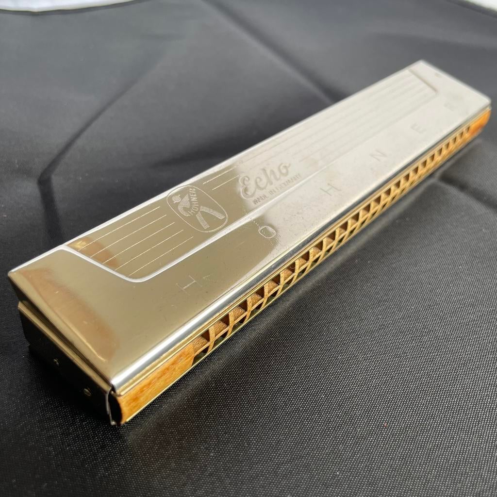 Hohner Echo 48 c mondharmonica, Muziek en Instrumenten, Ophalen of Verzenden, Gebruikt, Diatonisch, C-mondharmonica