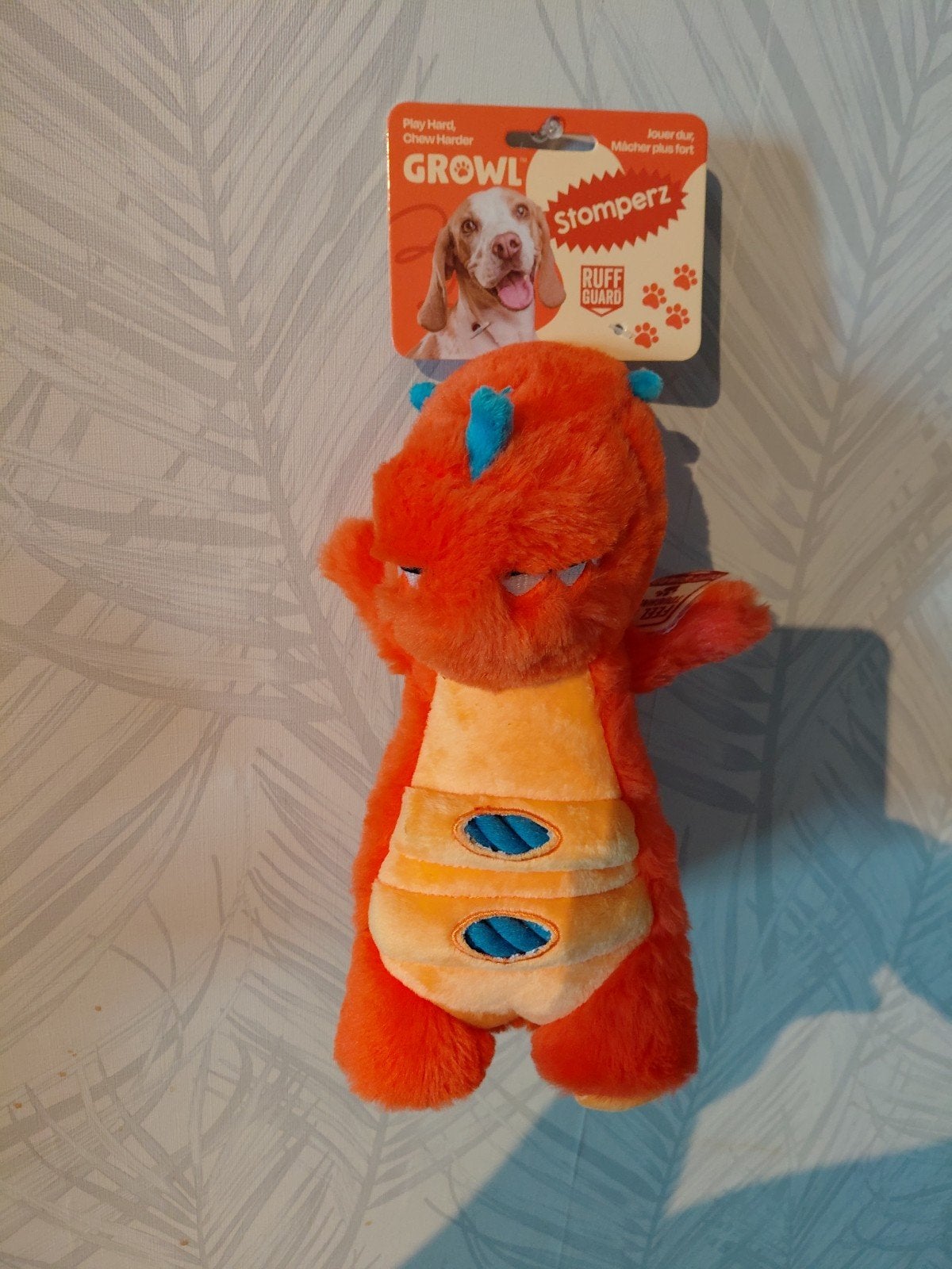 Stomperz Triceratops, Animaux & Accessoires, Jouets pour chiens, Enlèvement ou Envoi