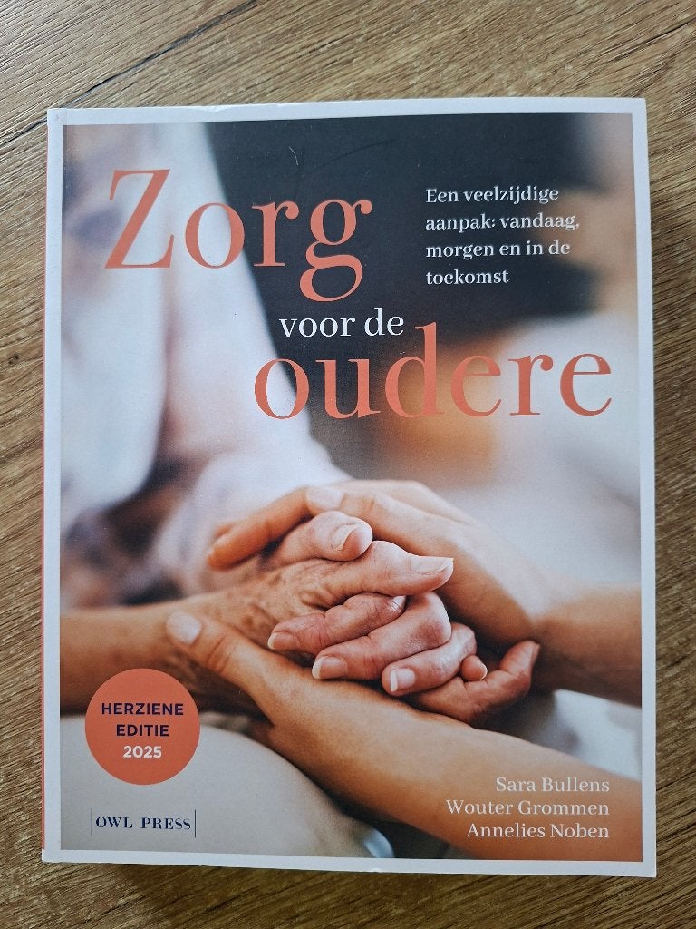 Zorg voor de oudere, Boeken, Ophalen of Verzenden, Zo goed als nieuw, Hoger Onderwijs, Diverse auteurs