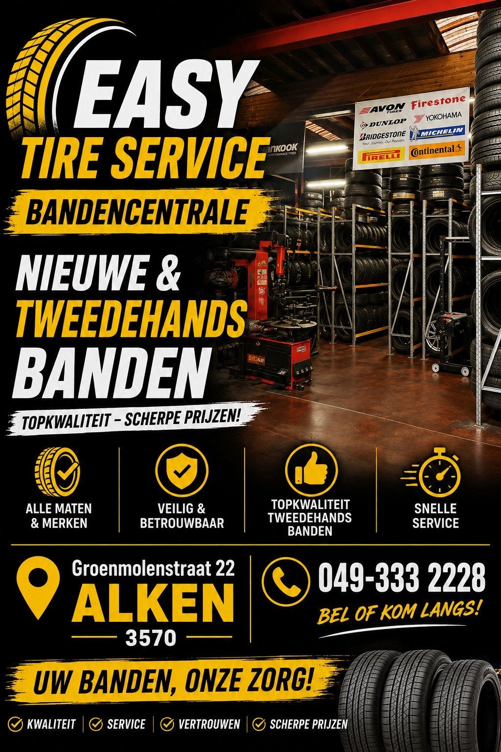 Nieuwe & tweedehands Banden Top kwaliteit Banden, Ophalen of Verzenden