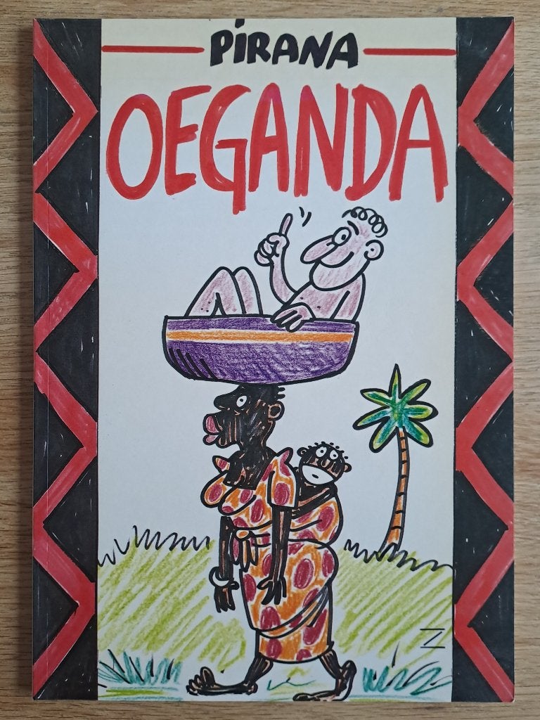 Strip van Pirana - Oeganda, Boeken, Stripverhalen, Gelezen, Pirana, Eén stripboek, Ophalen of Verzenden