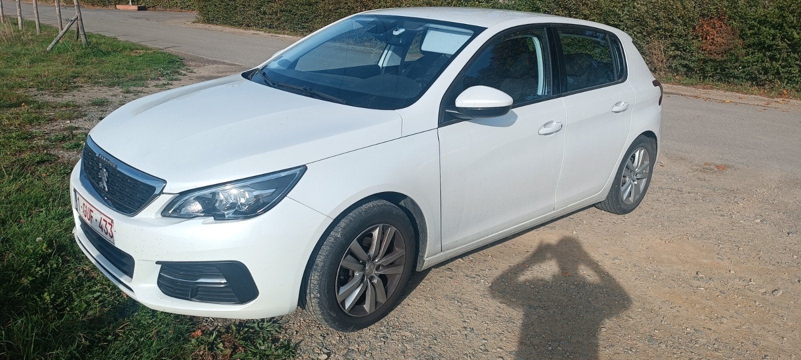 Peugeot 308 blanc nacré métallisé, Achat, Euro 6, 5 portes, Particulier