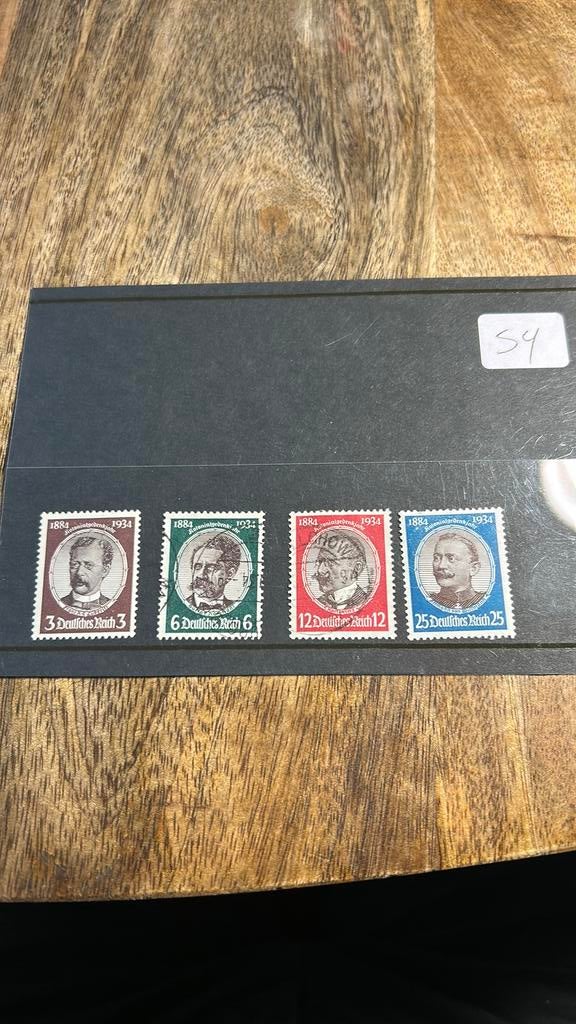 Allemagne : 1934 Kolonialforscher, Enlèvement ou Envoi, Empire allemand, Affranchi