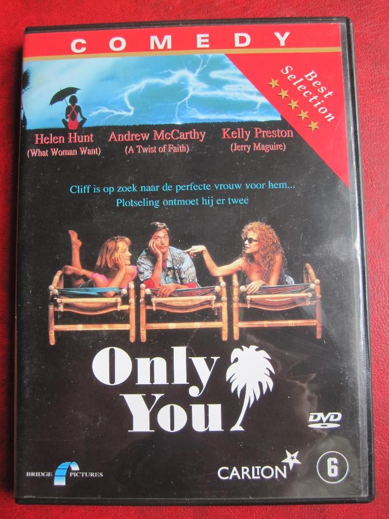 Only You (1992), Vanaf 6 jaar, Ophalen of Verzenden, Zo goed als nieuw, Romantische komedie