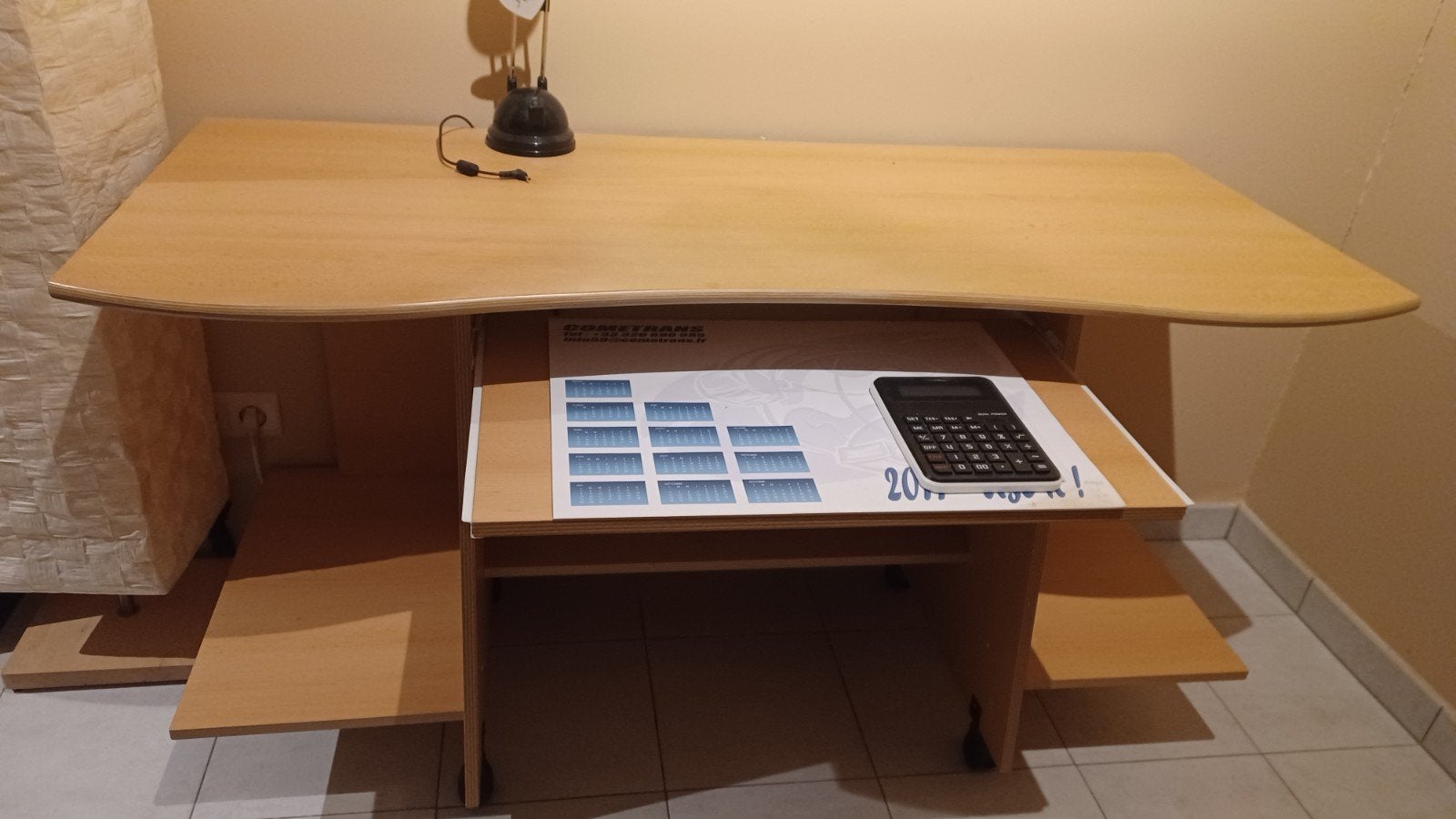 bureau pour ordinateur, Bureau d'ordinateur, Démontable, Comme neuf, Enlèvement
